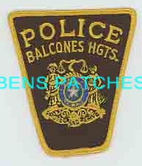 TEXAS,BALCONES HEIGHTS POLICE 4